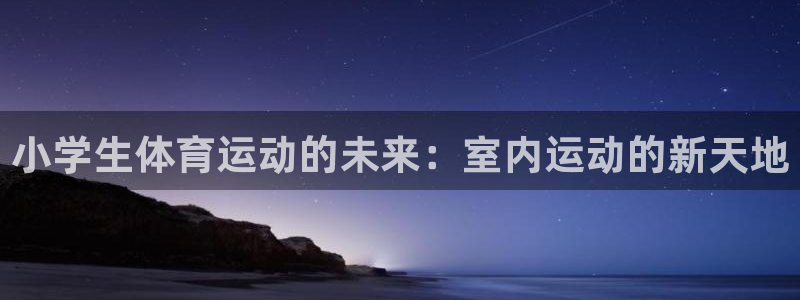 betway西汉姆官网：小学生体育运动的未来：室内运动的新天地